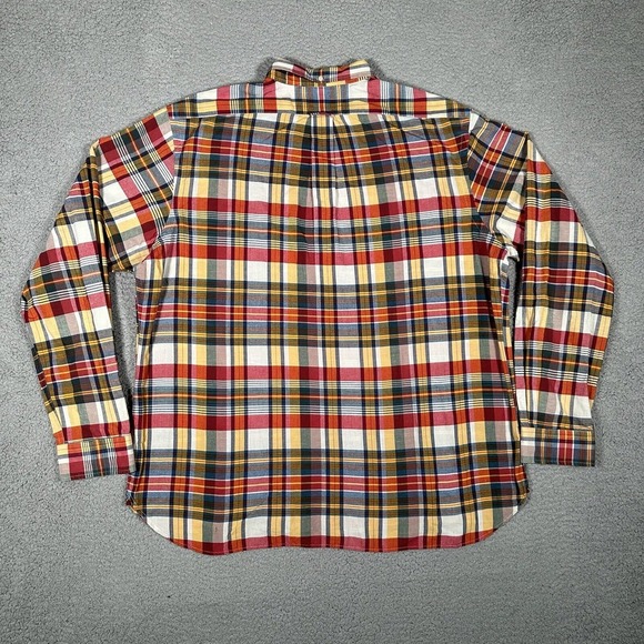 Ralph Lauren Shirt Mens XXL Plaid Casual Preppy Button Down Pocket Lightweight‎ - Picture 10 of 10